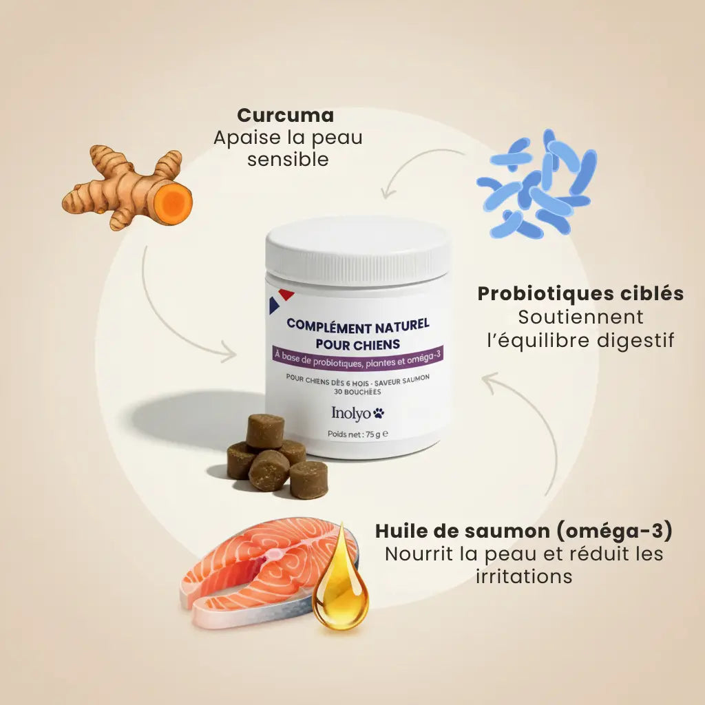 Régule les démangeaisons à la source