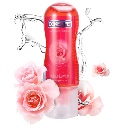 Gel intime à base d'eau de rose